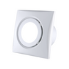 Ventilador de flujo Axial cuadrado silencioso para cocina y ba&ntilde;o, de pl&aacute;stico, 8, 10 pulgadas, 220V, montaje en techo, ventilaci&oacute;n para ba&ntilde;o