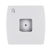 Ventilador de ventilaci&oacute;n ultrasilencioso para ba&ntilde;o de 6 pulgadas con luz LED, Extractor de aire de escape montado en la pared de pl&aacute;stico