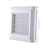 Ventilador de flujo Axial cuadrado silencioso para cocina y ba&ntilde;o, de pl&aacute;stico, 8, 10 pulgadas, 220V, montaje en techo, ventilaci&oacute;n para ba&ntilde;o