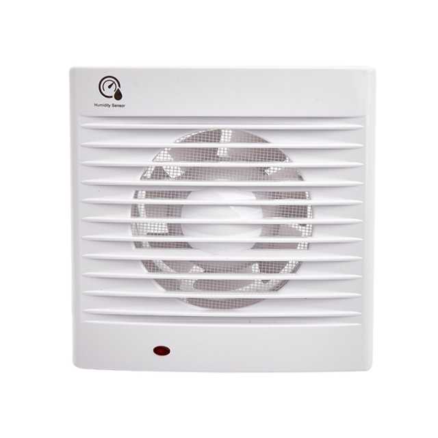 Ventilador de flujo Axial con temporizador, Extractor de ba&ntilde;o, ventilaci&oacute;n de escape peque&ntilde;a, montado en la pared, 4/6 pulgadas